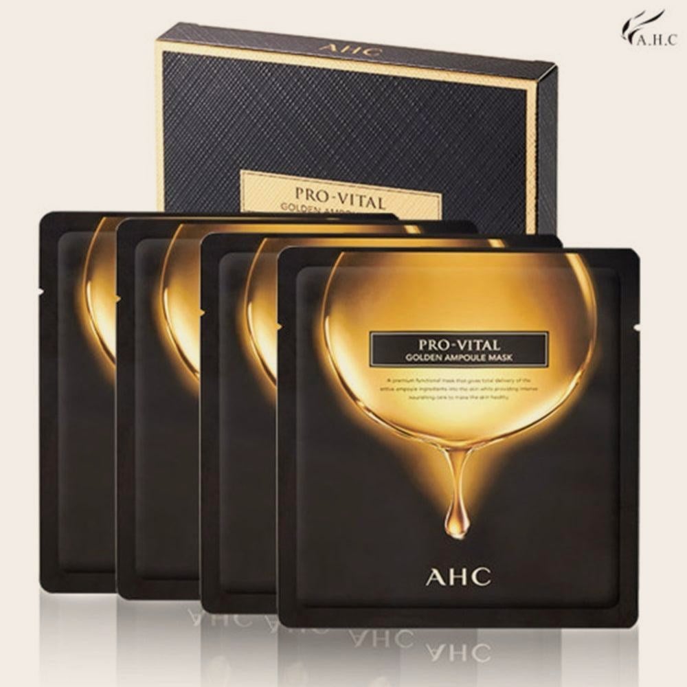 Pro Vital Golden Ampoule Mask (4 uds) 25ml x 4uds de AHC
