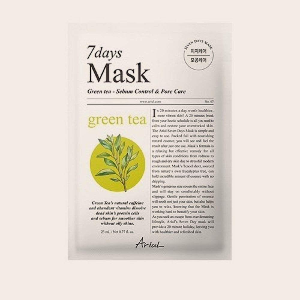 7days Mask Green Tea 23ml de Ariul