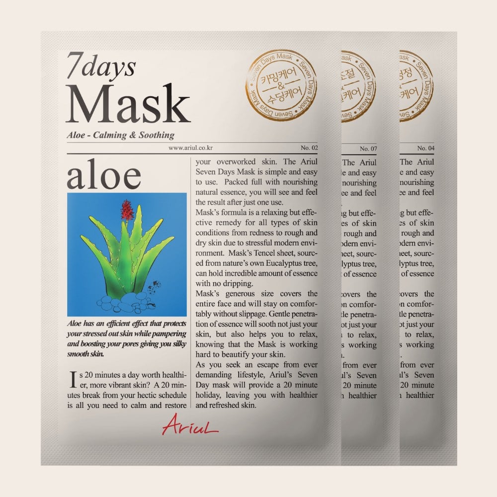 7days Mask Variety Pack (7 uds) 23ml x 7uds de Ariul