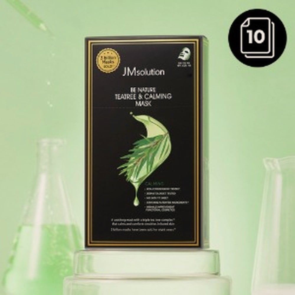 Be Nature Tea Tree & Calming Mask (10 uds) 24ml x 10uds de JMsolution
