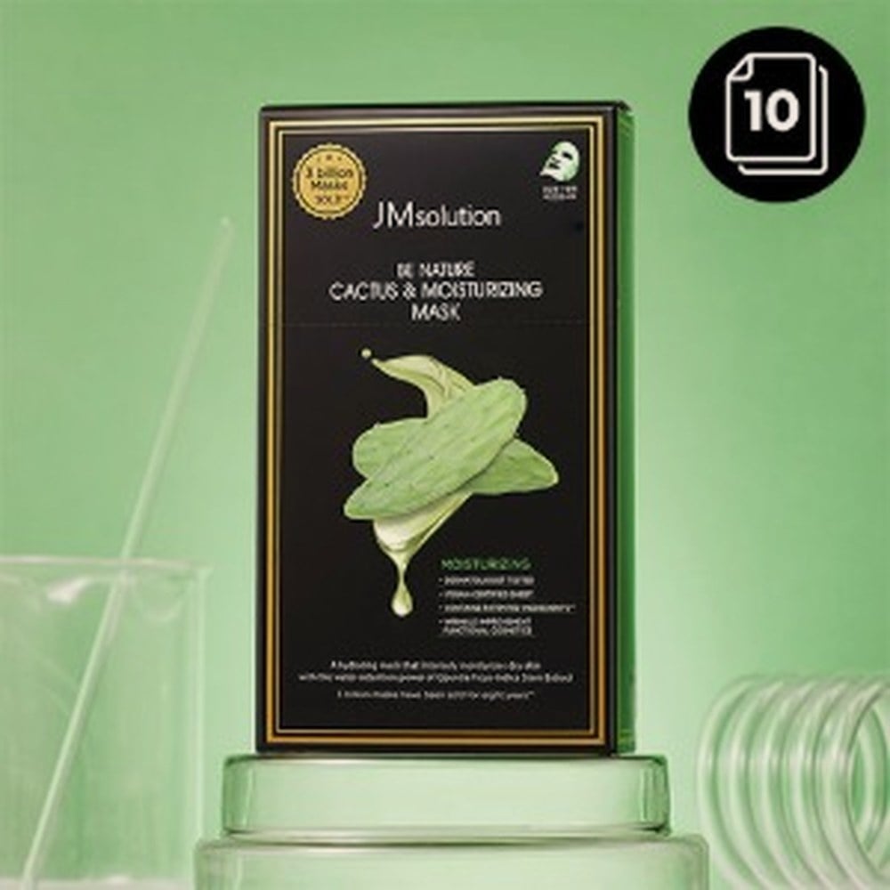 Be Nature Cactus & Moisturizing Mask (10 uds) 24ml x 10uds de JMsolution