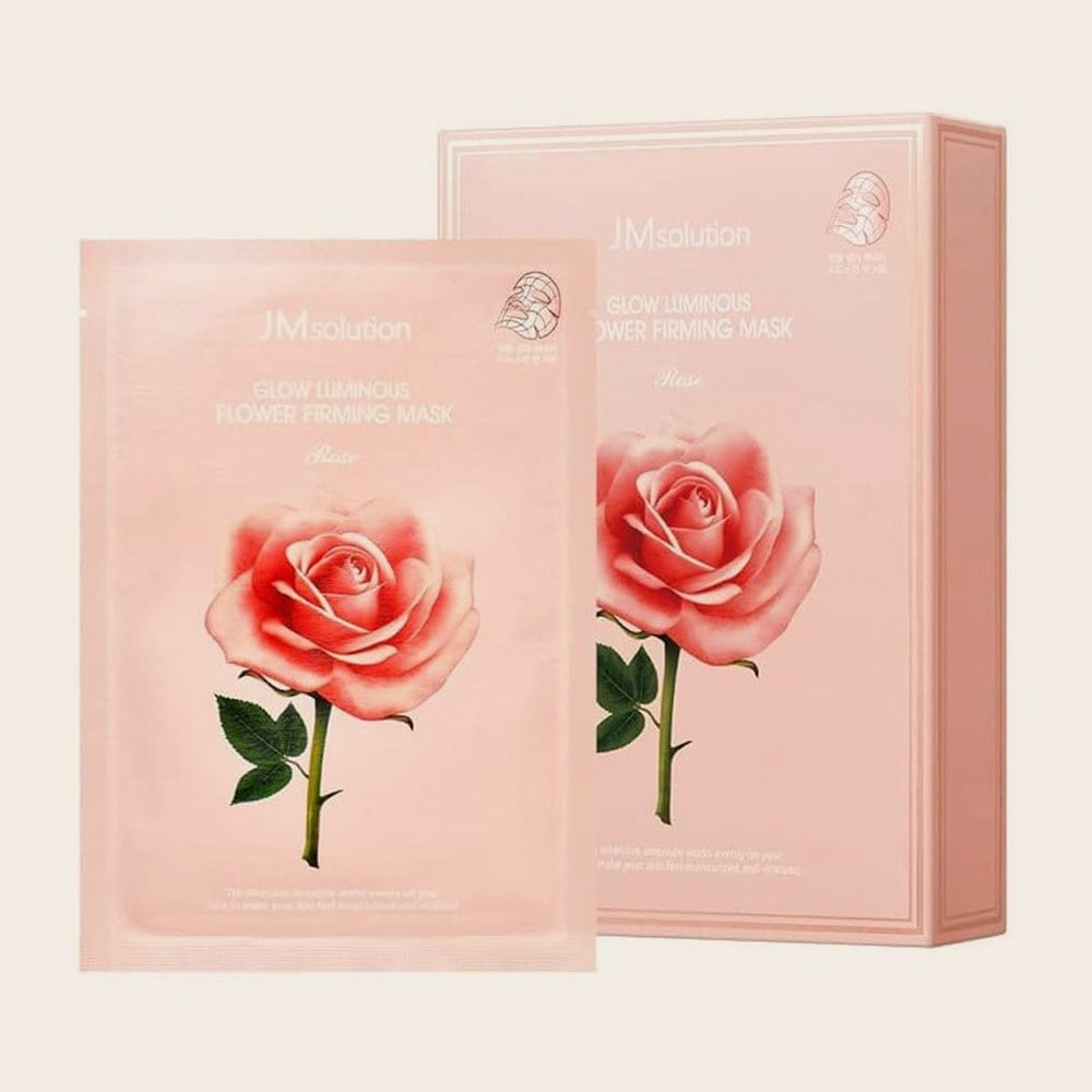 Glow Luminous Flower Mask Rose (10 uds) 30ml x 10uds de JMsolution