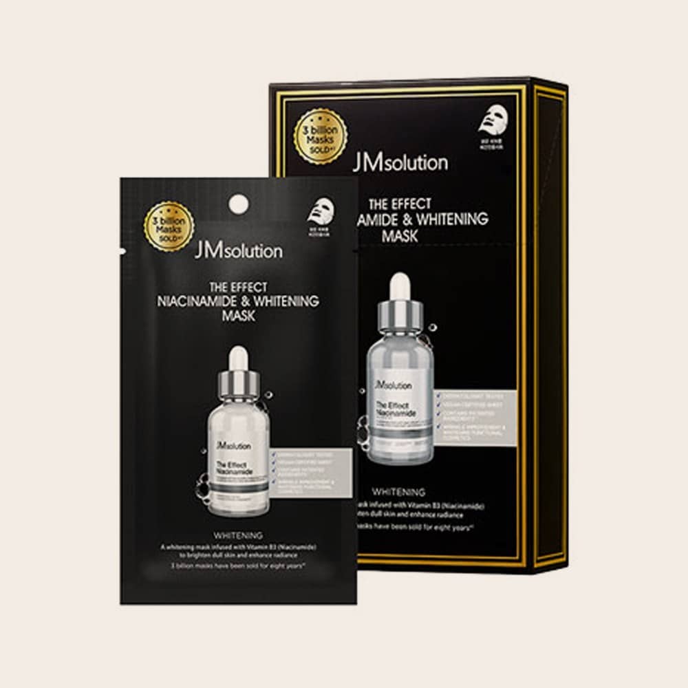 The Effect Niacinamide & Whitening Mask (10 uds)