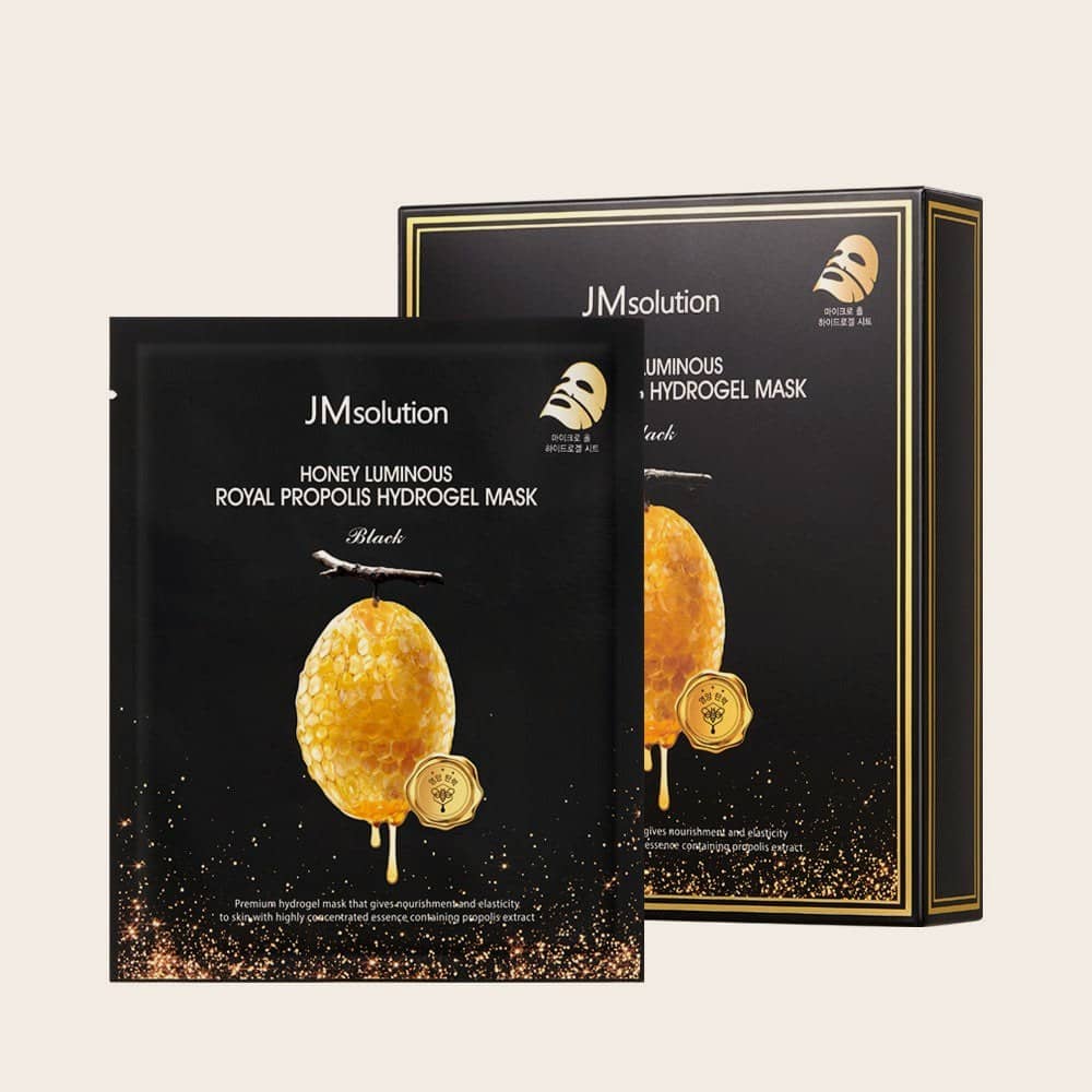 Honey Luminous Royal Propolis Hydrogel Mask (5 uds)