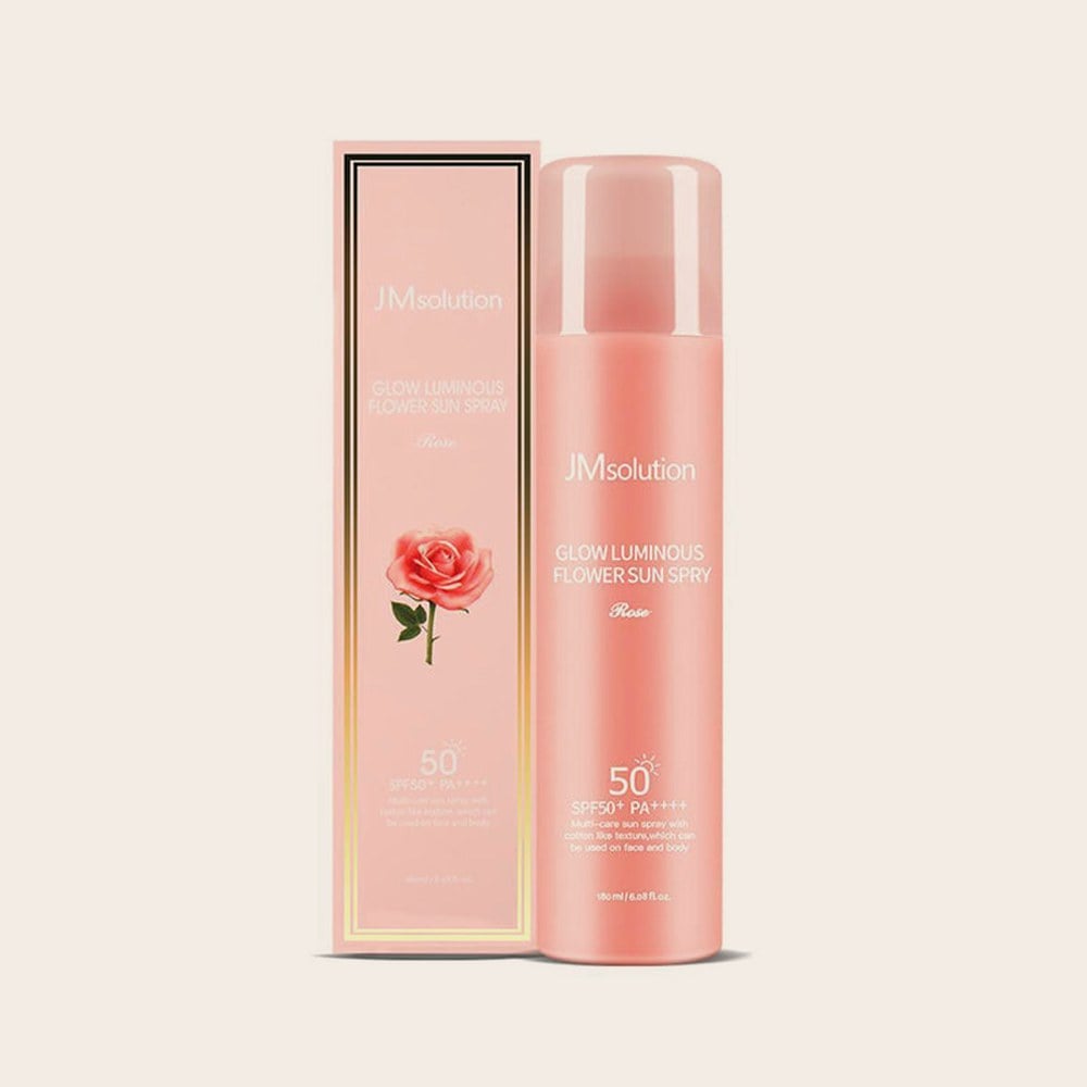 Glow Luminous Flower Sun Spray Rose SPF50+ 180ml de JMsolution