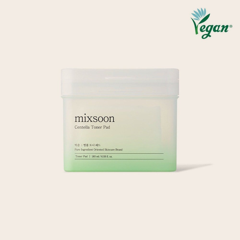 Centella Toner Pad 180ml · 120uds de Mixsoon